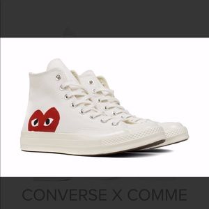 PLAY x Converse Comme des Garçons High Top Sneaker